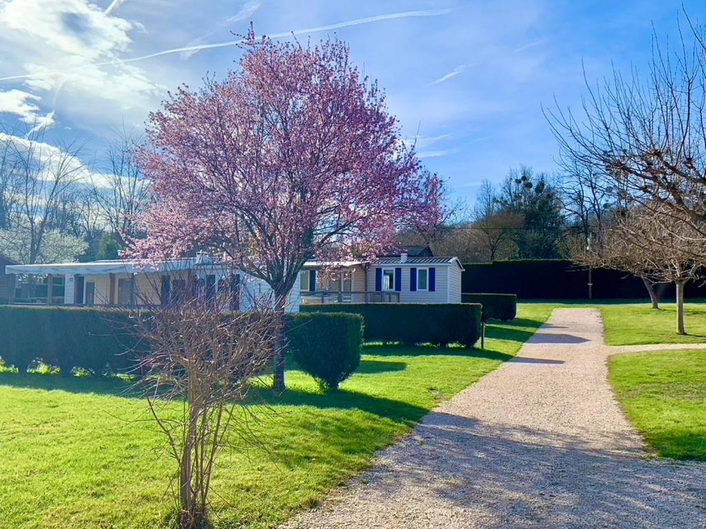 Camping Familial Paisible Avec Piscine, Mobil Home , Chalet, Studio & Emplacement Nue Casties-Labrande المظهر الخارجي الصورة